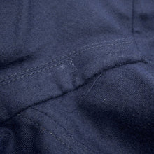 Load image into Gallery viewer, HERMES Soft Tilt Leather Mix Coat Size 38 Navy/Black Cashmere86% Silk14% Sheepskin
