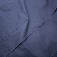 Load image into Gallery viewer, HERMES Soft Tilt Leather Mix Coat Size 38 Navy/Black Cashmere86% Silk14% Sheepskin
