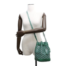 将图像加载到图库查看器中，GOYARD Petit Flo bucket bag GreenPEFLOTPMLTY09CL09P PVC Leather

