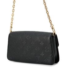 将图像加载到图库查看器中，LOUIS VUITTON Wallet on Chain Metis NoirM82637 Monogram Empreinte Leather
