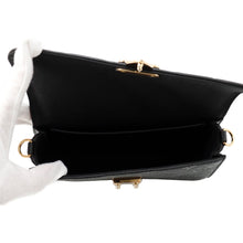 将图像加载到图库查看器中，LOUIS VUITTON Wallet on Chain Metis NoirM82637 Monogram Empreinte Leather

