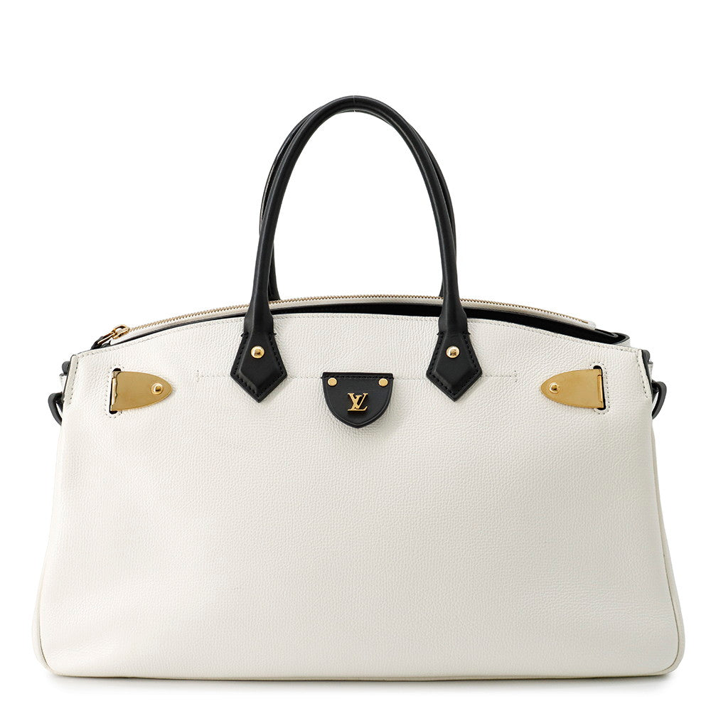 LOUIS VUITTON All set White/BlackM57203 Leather Size MM