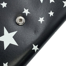 Load image into Gallery viewer, BALENCIAGA Paper Star Print Long Wallet Black/White499207 Leather
