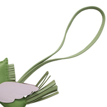 Load image into Gallery viewer, HERMES Rodeo Pegasus Bag Charm Vert Yucca/Vert Cricket/Mauve Pale Lambskin Size PM
