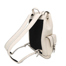 将图像加载到图库查看器中，GUCCI GG Embossed Backpack White625770 Leather
