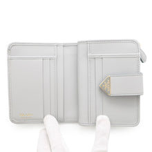 Load image into Gallery viewer, PRADA City Calf Tab Wallet Gray1ML018 Leather

