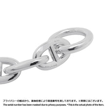 Load image into Gallery viewer, HERMES ★Chaine d&#39;Ancre Bracelet 9 links Size TGM Silver SV925
