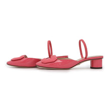 将图像加载到图库查看器中，Dior DAY Slingback Pumps PinkKCB828VCA Leather Patent Leather Size 34
