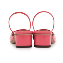 将图像加载到图库查看器中，Dior DAY Slingback Pumps PinkKCB828VCA Leather Patent Leather Size 34
