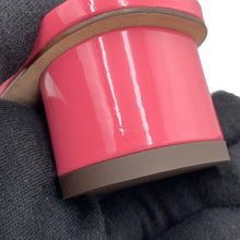 Load image into Gallery viewer, Dior DAY Slingback Pumps PinkKCB828VCA Leather Patent Leather Size 34
