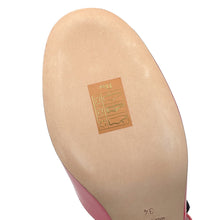 Load image into Gallery viewer, Dior DAY Slingback Pumps PinkKCB828VCA Leather Patent Leather Size 34
