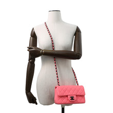 Load image into Gallery viewer, CHANEL Matelasse Single Flap ChainShoulder PinkA69900 Lambskin Size 20
