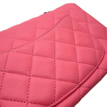 Load image into Gallery viewer, CHANEL Matelasse Single Flap ChainShoulder PinkA69900 Lambskin Size 20
