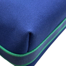 Load image into Gallery viewer, HERMES Brid a Black Navy/Green Canvas Size PM
