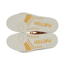 Load image into Gallery viewer, LOUIS VUITTON Trainer Sneakers Jaune Leather Rubber Size 4
