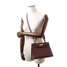 Load image into Gallery viewer, HERMES Kelly Sellier RougeSellier Epsom Size 25
