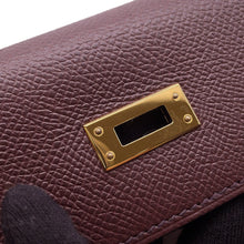 Load image into Gallery viewer, HERMES Kelly Sellier RougeSellier Epsom Size 25
