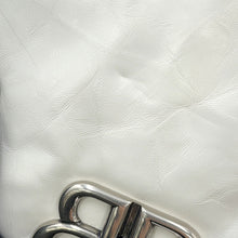 Load image into Gallery viewer, BALENCIAGA Monaco Sling Bag One Belt White787896 Leather Size Small
