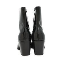 Load image into Gallery viewer, SAINT LAURENT PARIS Patent Leather Side Zip Boots Black713137 Patent Leather Size 40
