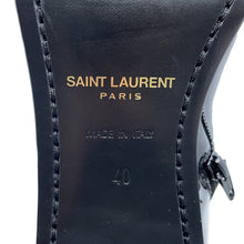 Load image into Gallery viewer, SAINT LAURENT PARIS Patent Leather Side Zip Boots Black713137 Patent Leather Size 40
