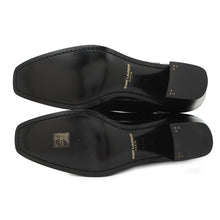 Load image into Gallery viewer, SAINT LAURENT PARIS Terry Heel EncreBoots Black709447 Patent Leather Size 41
