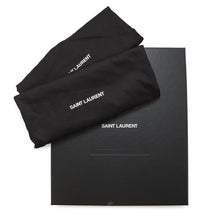 Load image into Gallery viewer, SAINT LAURENT PARIS Terry Heel EncreBoots Black709447 Patent Leather Size 41
