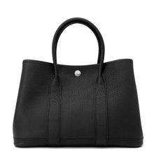 Load image into Gallery viewer, HERMES Garden Party Black Negonda Leather Size TPM

