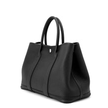 Load image into Gallery viewer, HERMES Garden Party Black Negonda Leather Size TPM
