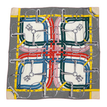 Load image into Gallery viewer, HERMES Giant Square MORS a JOUETS horse bit Size 140 Multicolor Cashmere70% Silk30%
