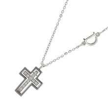 将图像加载到图库查看器中，Damiani Damiani Belle Epoque Mini Cloth Diamond Necklace20059783 18K White Gold

