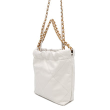 Load image into Gallery viewer, CHANEL CHANEL 22 Mini Shoulder Bag WhiteAS3980 Shiny Calf Leather
