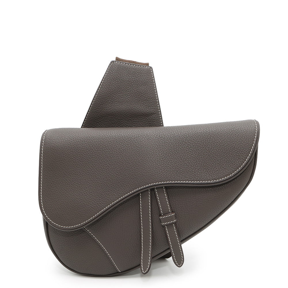 Dior Saddle bag Dark Brown1ADPO093YKK Leather
