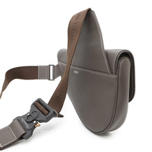 将图像加载到图库查看器中，Dior Saddle bag Dark Brown1ADPO093YKK Leather
