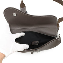 将图像加载到图库查看器中，Dior Saddle bag Dark Brown1ADPO093YKK Leather
