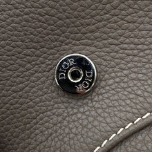 将图像加载到图库查看器中，Dior Saddle bag Dark Brown1ADPO093YKK Leather
