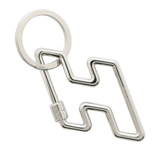 Load image into Gallery viewer, HERMES HERMES To Speed Key Ring Silver Metal
