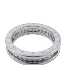 Load image into Gallery viewer, BVLGARI B.zero1 Ring 1 Band Diamond Size 50/#10 18K White Gold
