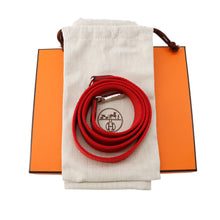 将图像加载到图库查看器中，HERMES Evelyne Amazon Long Vermillon Taurillon Nobillo Size TPM
