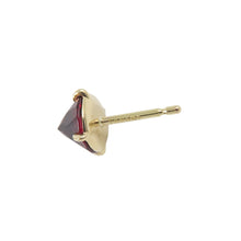 将图像加载到图库查看器中，TASAKI Refined Rebellion Garnet EarringE-3657-2-18KYG 18K Yellow Gold
