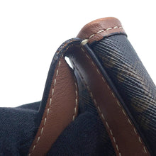 Load image into Gallery viewer, CELINE Triomphe Drawstring bucket bag Tan191142 PVC Coated Canvas Leather Size Small
