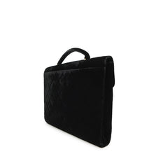 将图像加载到图库查看器中，CHANEL Matelasse business bag Black Velvet
