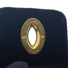 Load image into Gallery viewer, CHANEL Matelasse business bag Black Velvet
