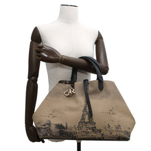 Load image into Gallery viewer, Dior Tou Jules Oblique Tote Bag BeigeM2820OZBP Nylon Leather Size Large
