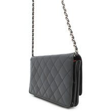 Load image into Gallery viewer, CHANEL Cambon line Chain wallet BlackA46646 Calf Leather/Patent Leather
