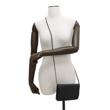 Load image into Gallery viewer, CHANEL Cambon line Chain wallet BlackA46646 Calf Leather/Patent Leather
