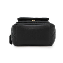 Load image into Gallery viewer, CHANEL Matelasse Timeless Classics Mini Backpack BlackAP3753 Caviar Leather
