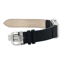 Load image into Gallery viewer, JAEGER-LE COULTRE Reverso Tribute Duo Calendar H49.4mmxW29.9mm Stainless Steel Leather Silver/Blue DialQ3918420
