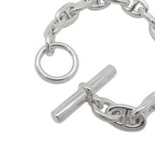 将图像加载到图库查看器中，HERMES Chaine d&#39;Ancre Bracelet 15 frames Size MM SV925
