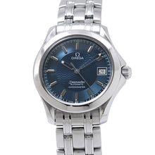 将图像加载到图库查看器中，OMEGA Seamaster W36.25mm Stainless Steel blue Dial2501.81.00
