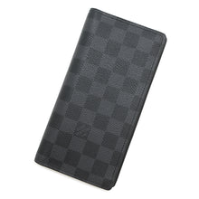 Load image into Gallery viewer, LOUIS VUITTON Portefeuille Brazza NoirN62665 Damier Graphite
